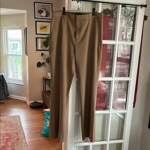 NWT Banana Republic Factory Sculpted Bootcut Pant (Plateau Beige/12)